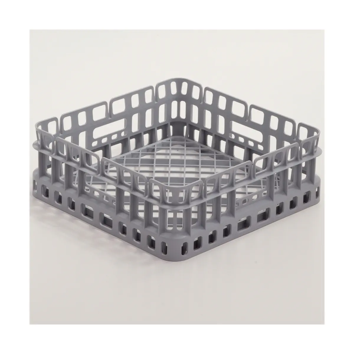 Panier pour verres 400x400mm - polypropylène