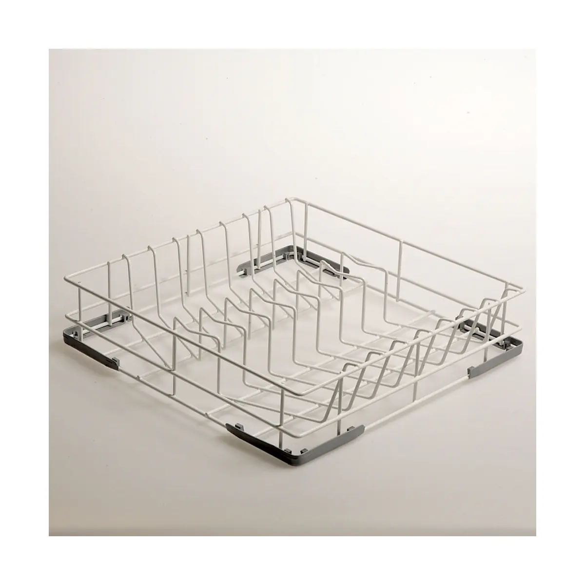 Panier pour 14 assiettes en acier rilsanisé