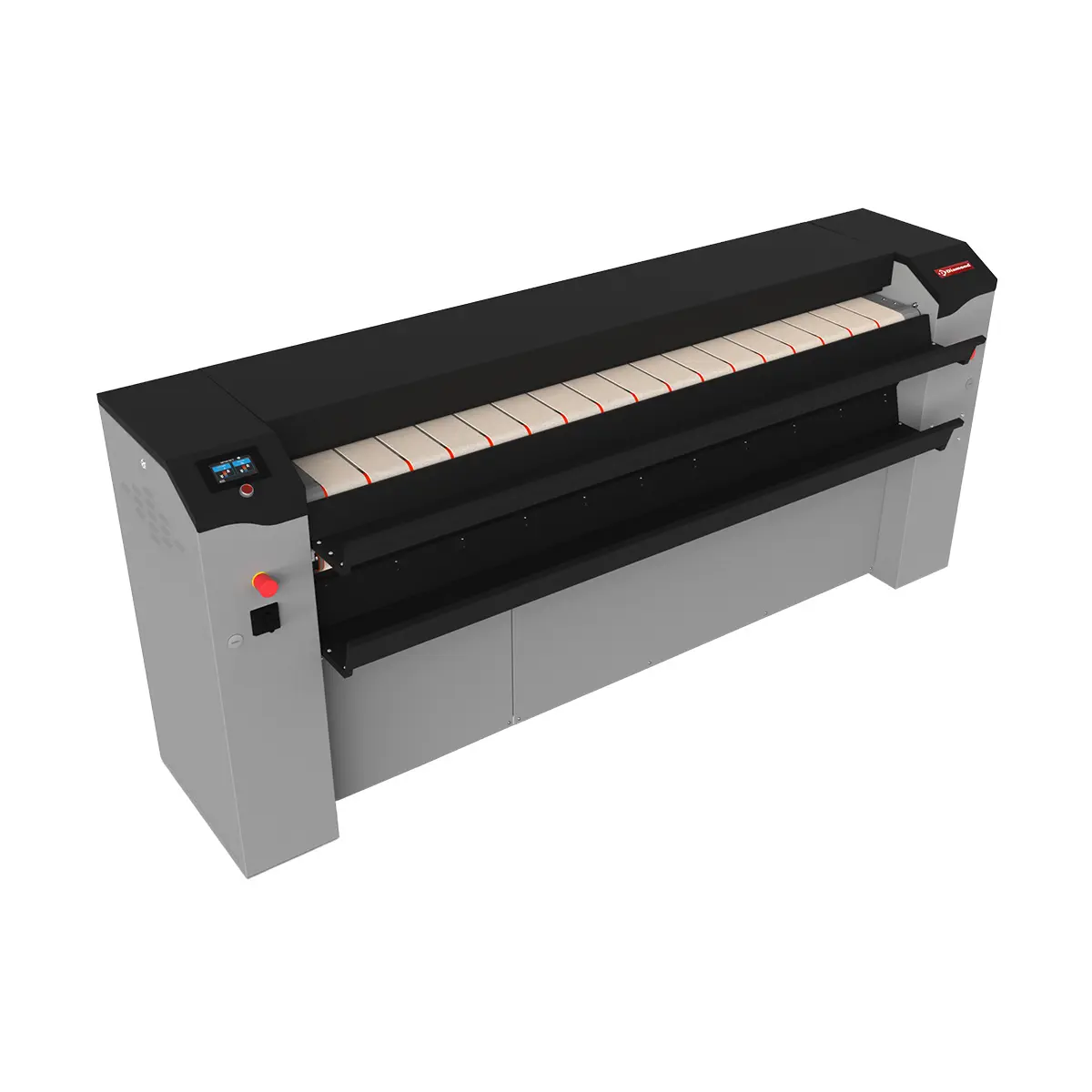 Sècheuse-repasseuse + aspiration, rouleau (Cov. Nomex) 1504 mm D.330 mm TOUCH SCREEN