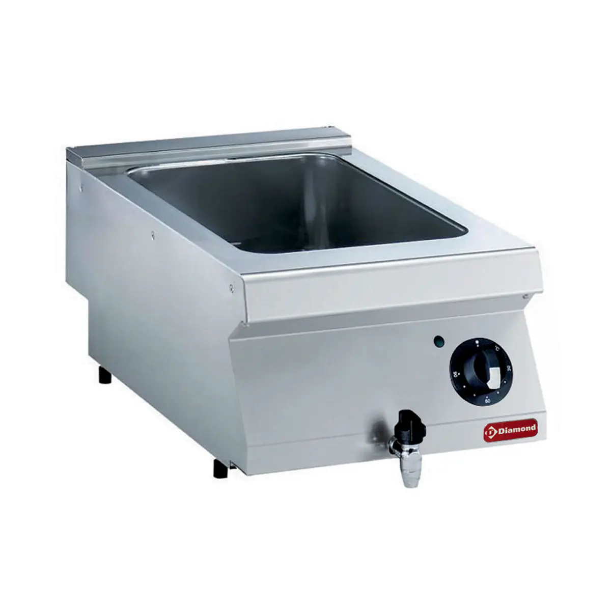 Bain-marie électrique  GN 1/1 profondeur 150 mm -TOP-