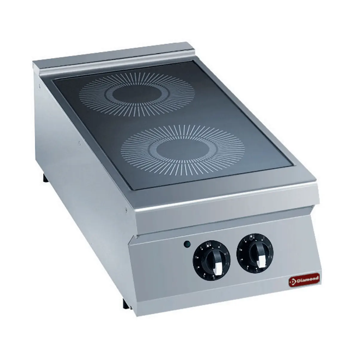 Cuisinière électrique vitrocéramique 2 zones -TOP-