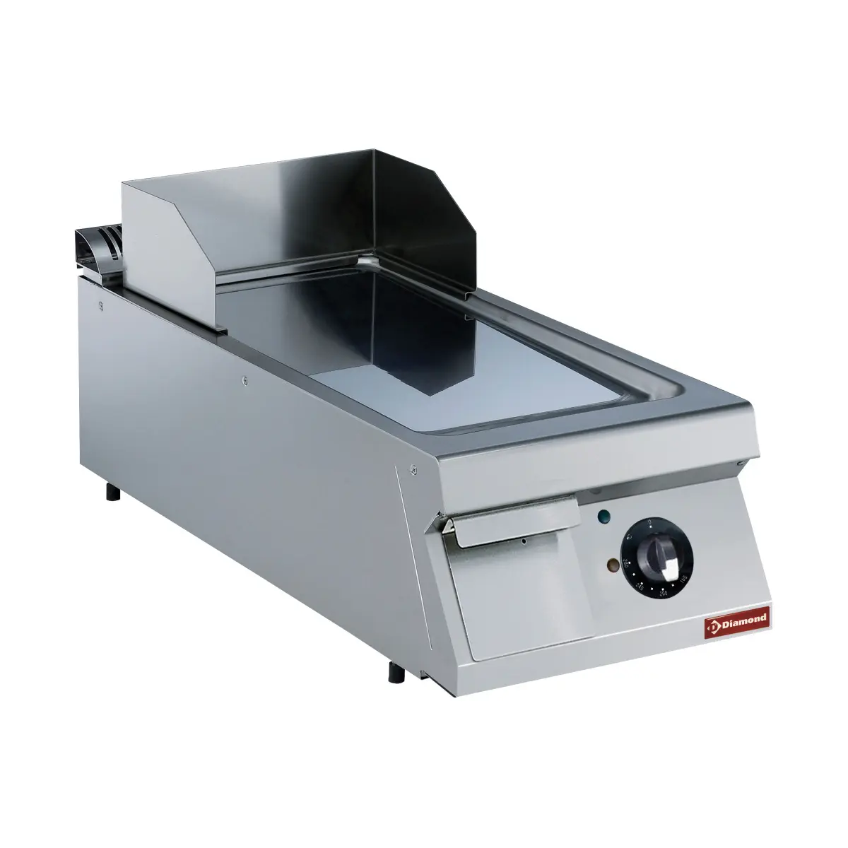 Plaque de cuisson électrique, lisse, chrome dur -TOP-