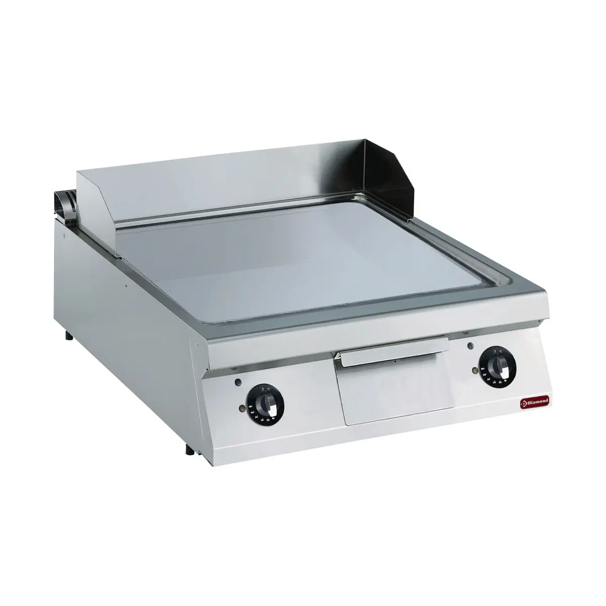 Plaque de cuisson électrique, lisse, chrome dur -TOP-