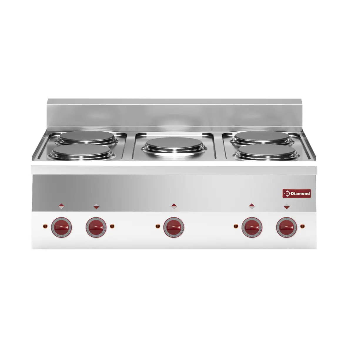 Cuisinière électrique 5 plaques -Top-