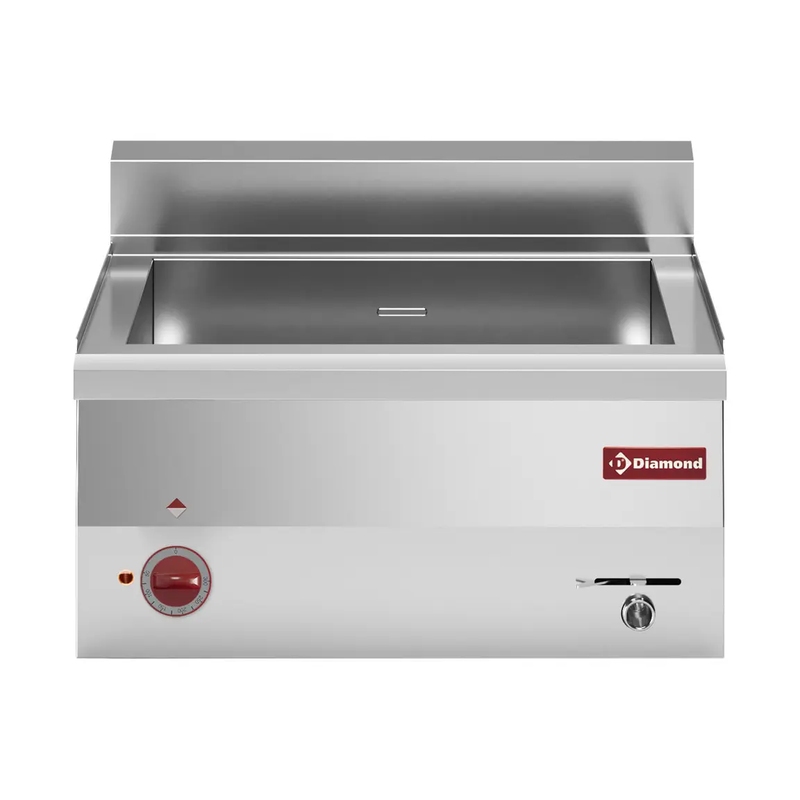 Bain-marie électrique, 1x GN 1/1 + 2x GN 1/4 -Top-