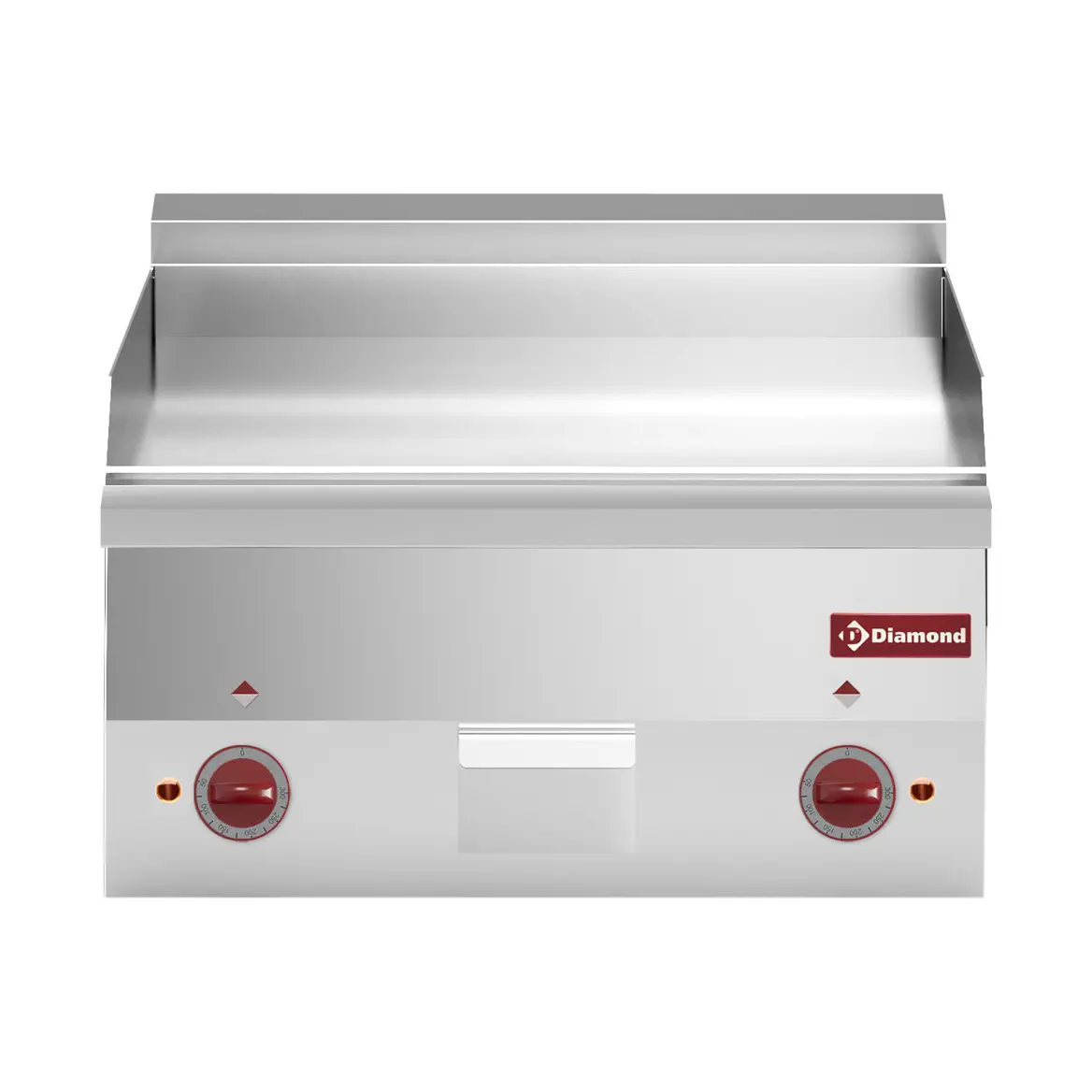 Plaque de cuisson électrique, surface lisse "chrome" -Top-