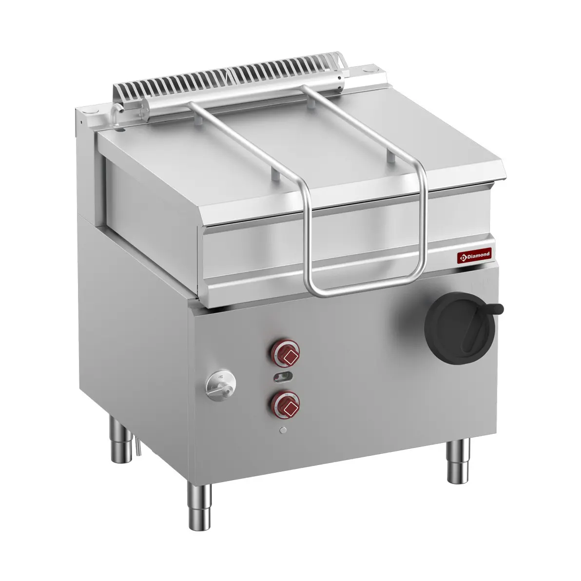 Sauteuse électrique basculante cuve inox, 60 litres