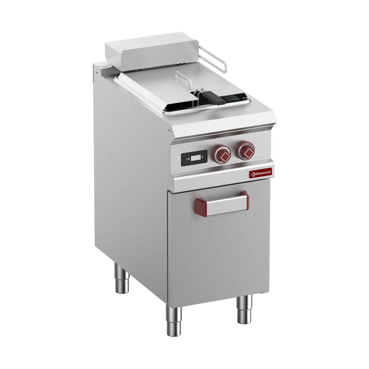 Friteuse électrique 1 cuve "Y" 15 litres sur armoire - "DIGIT"
