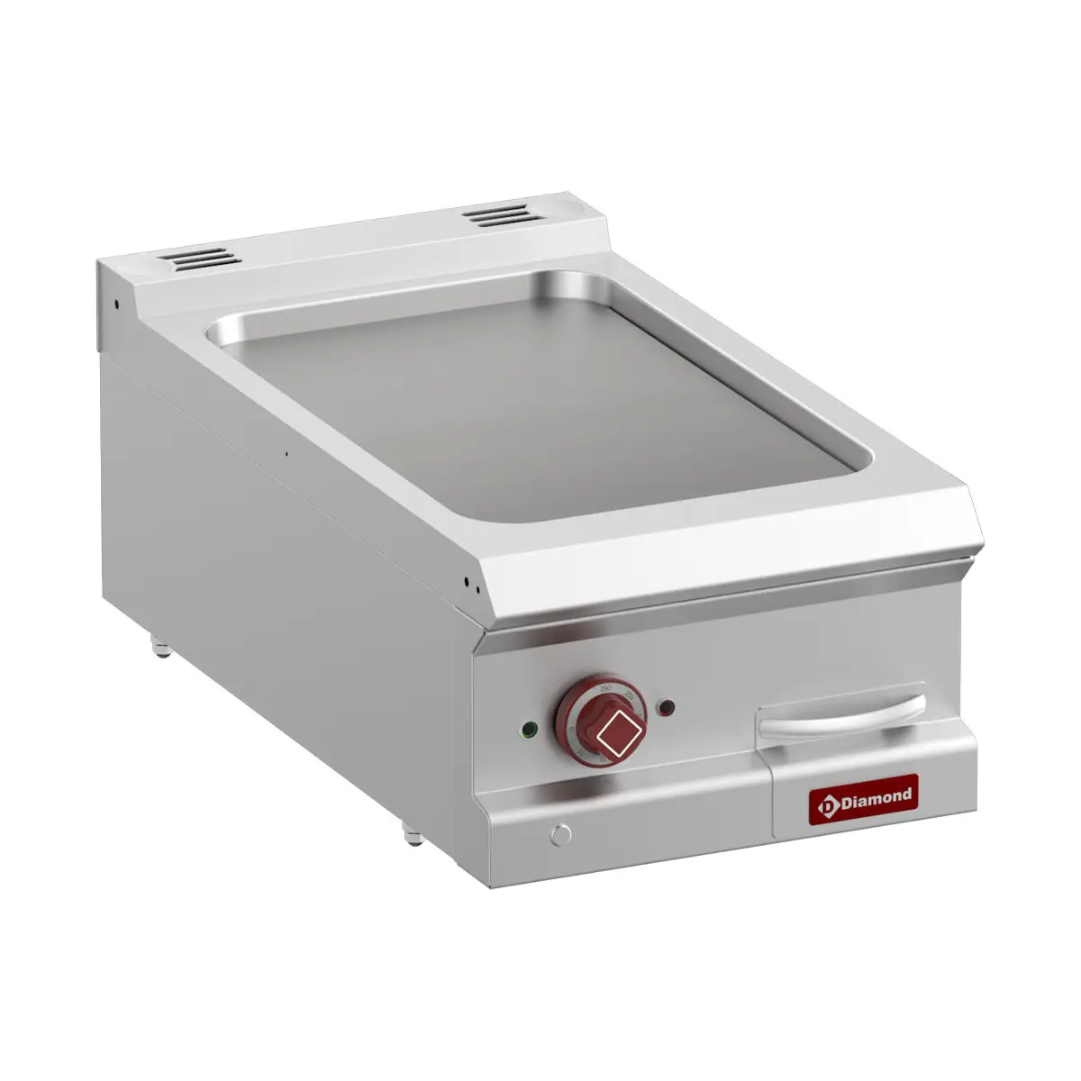 Plaque de cuisson électrique avec plaque lisse, module 1/2  -Top-