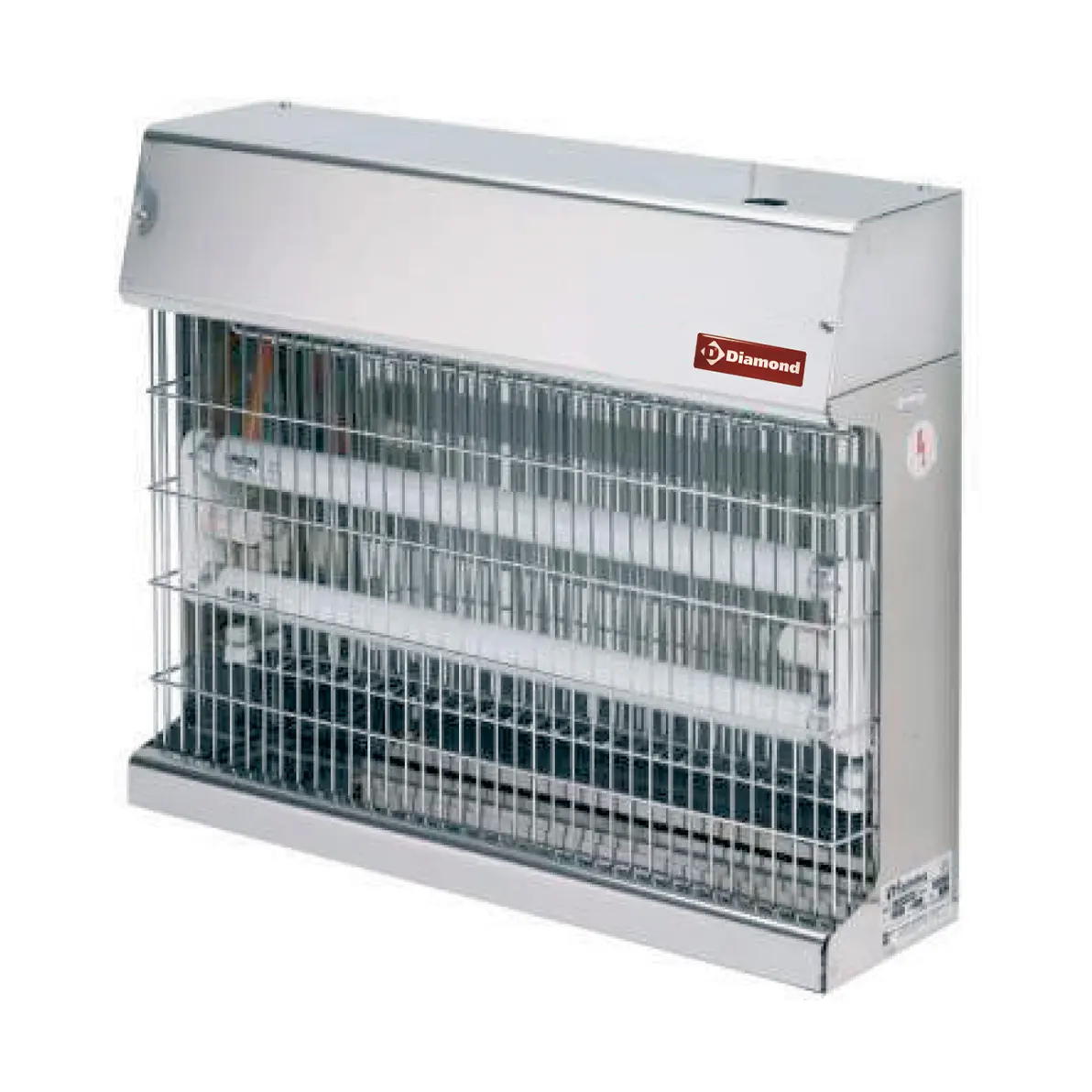 Exterminateur d'insectes mural en inox