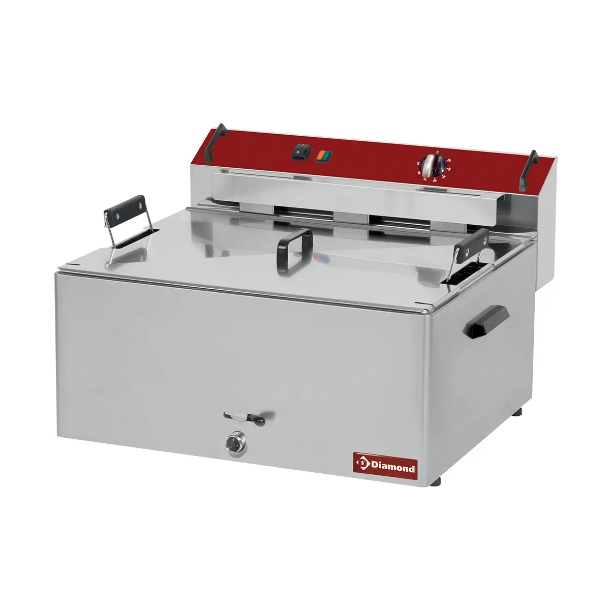 Friteuse électrique, 1 cuve 30 litres