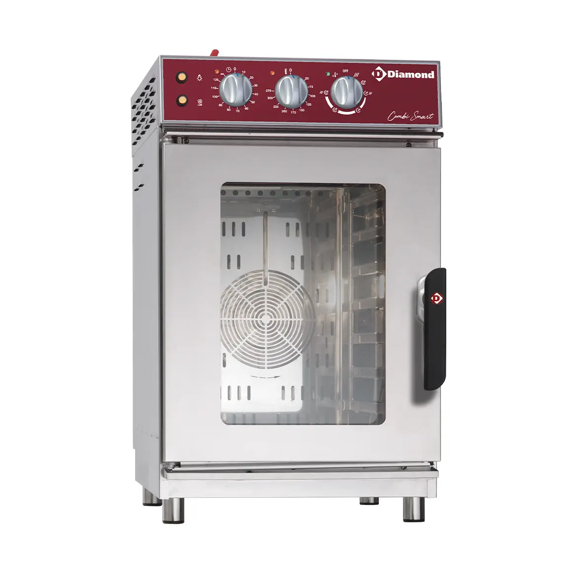 Four vapeur/convection électrique, 7x GN1/1 mécanique