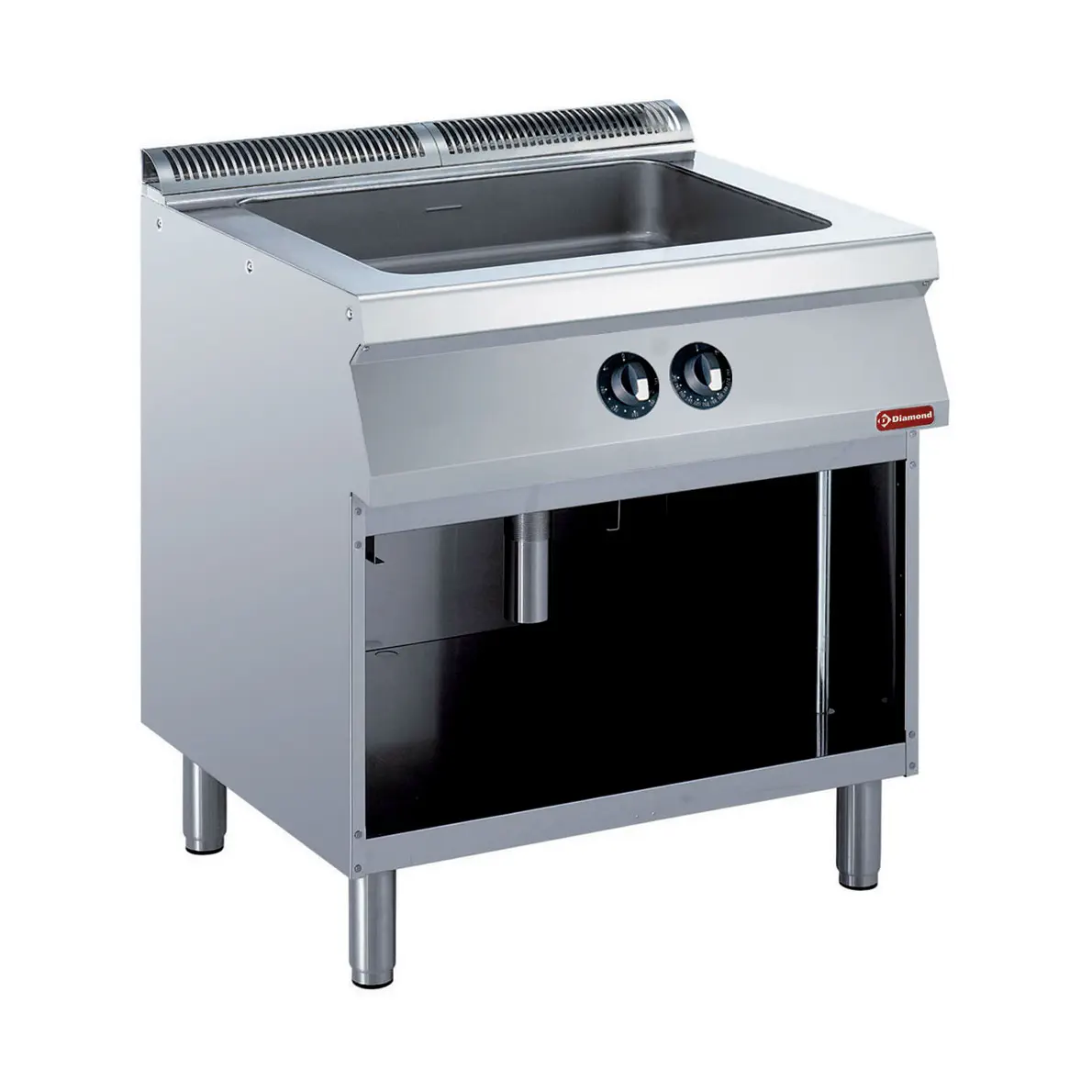 Sauteuse-cuiseur gaz multi-fonctions, cuve "Compound" 22 litres
