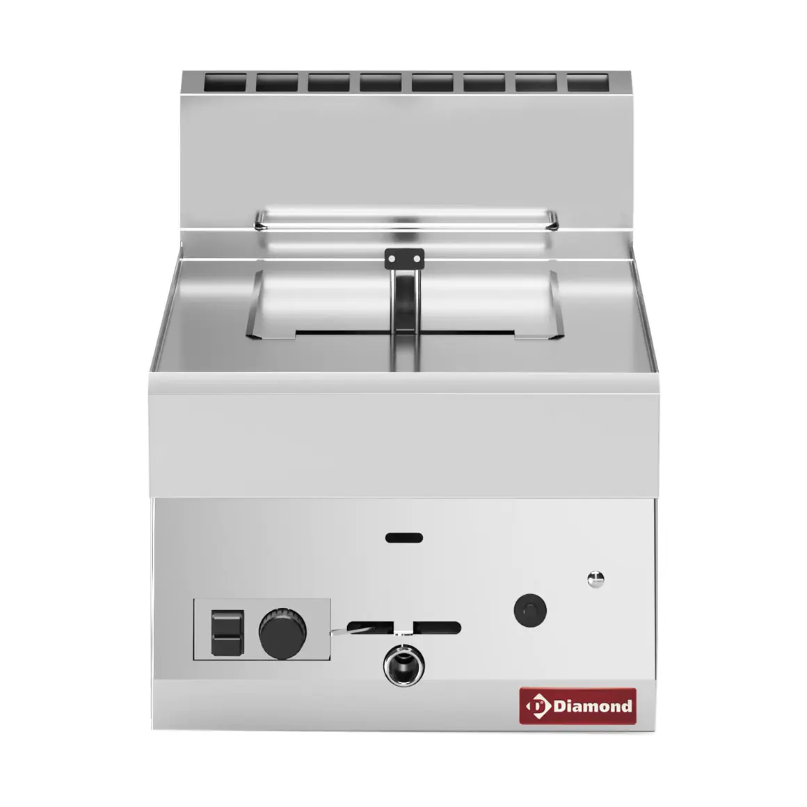 Friteuse gaz 1 cuve de 8 litres -Top-