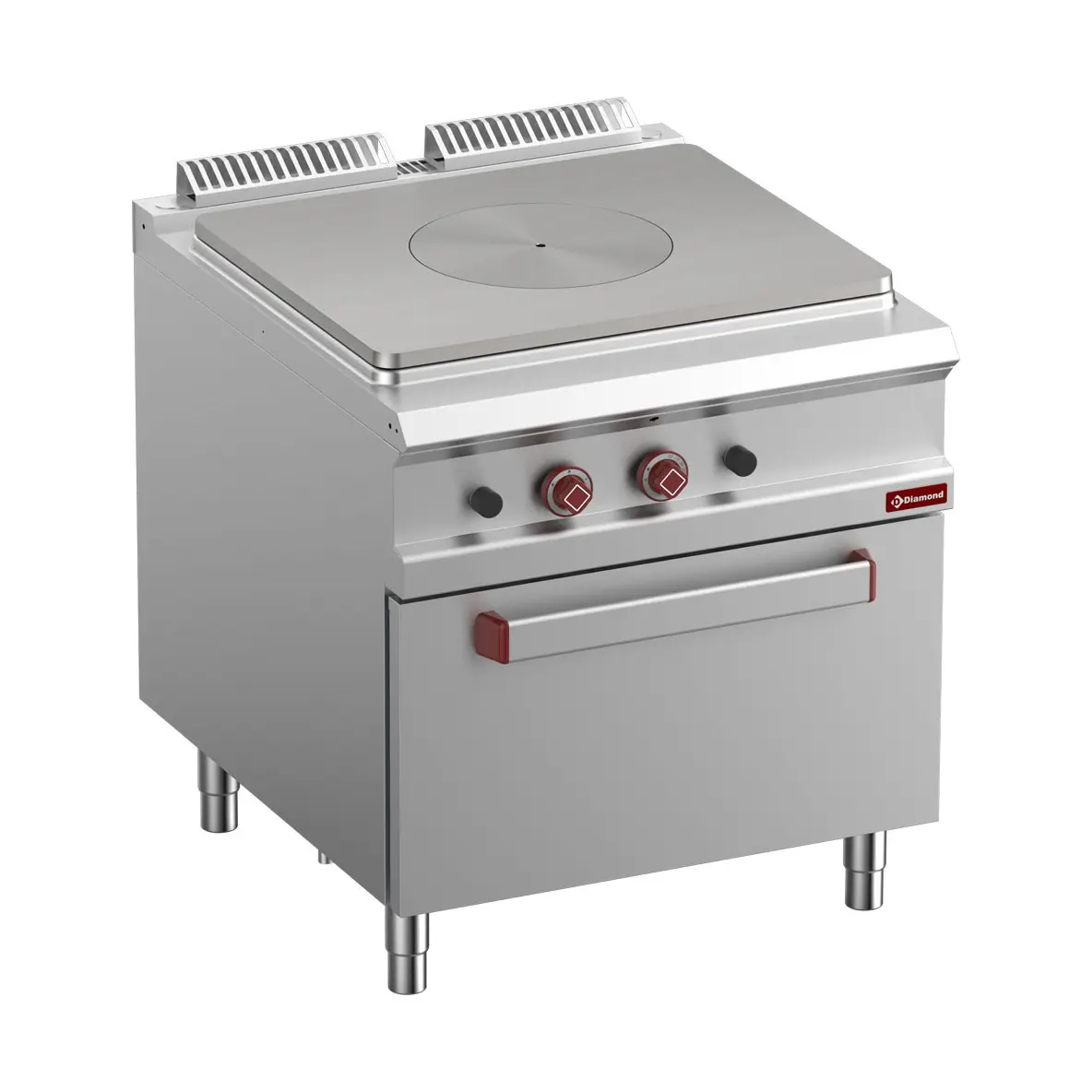 Fourneau taque coup de feu sur four gaz