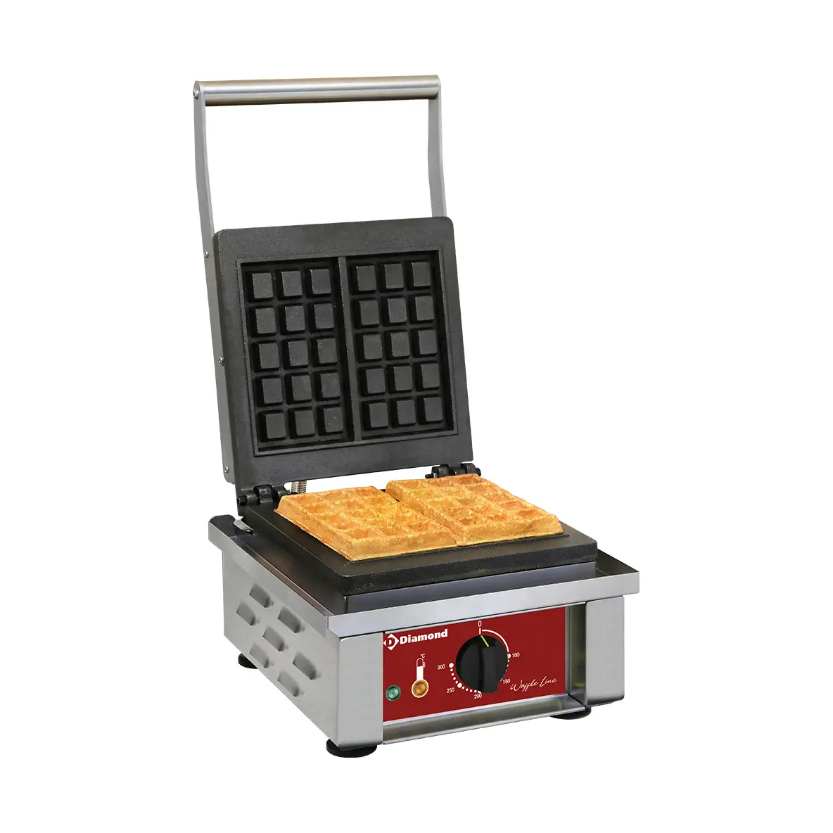 Gaufrier électrique 2 pièces, "Type Bruxelles 3x5"