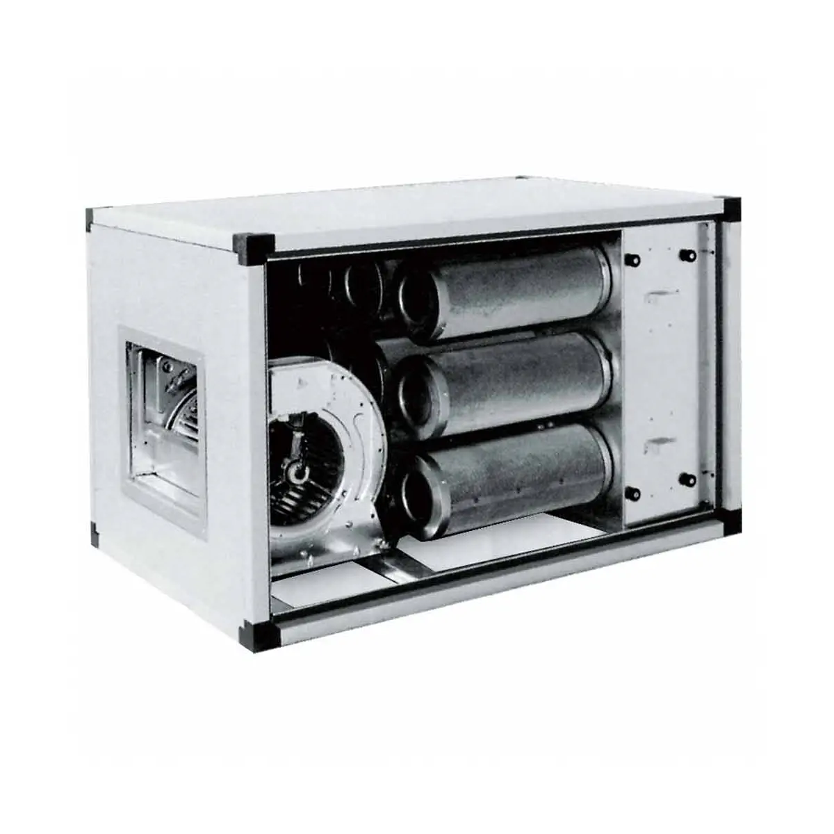 Groupe d'extraction filtrant,2500 m3/h, 1 vitesse