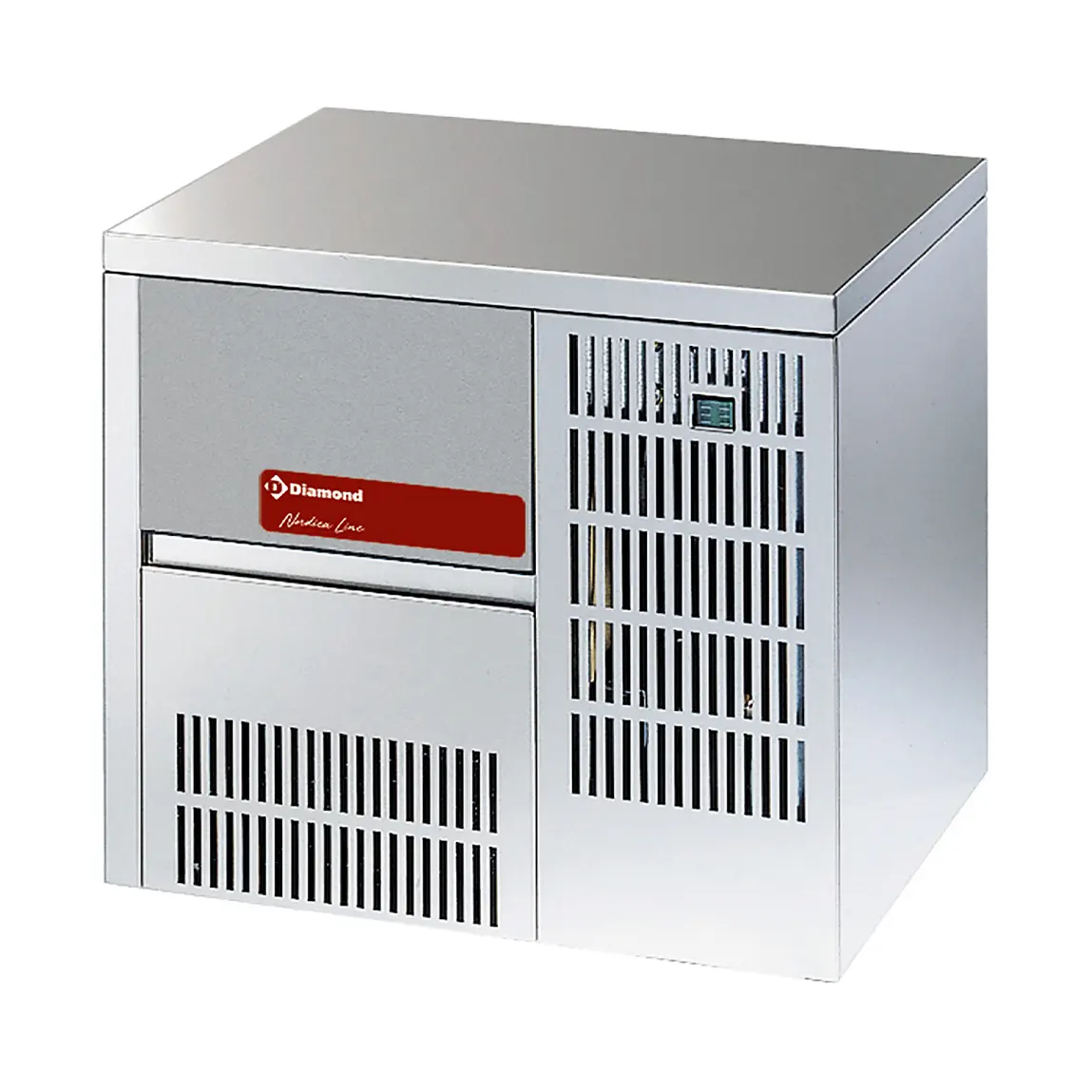 Machine à glaçons pleins 19 kg, avec réserve