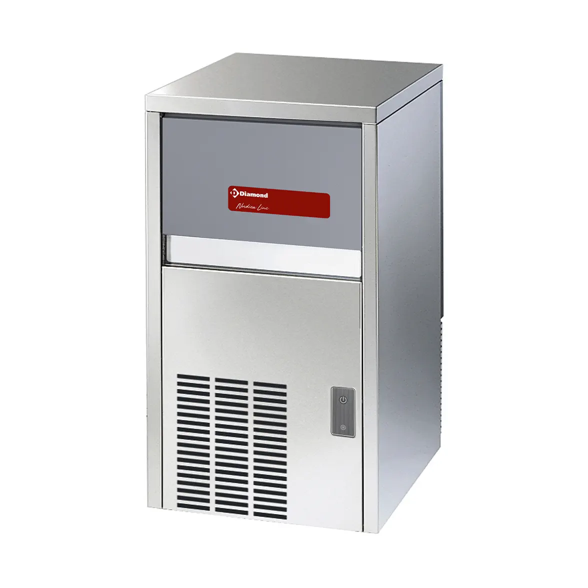 Machine à glaçons pleins 29 kg, avec réserve - AIR