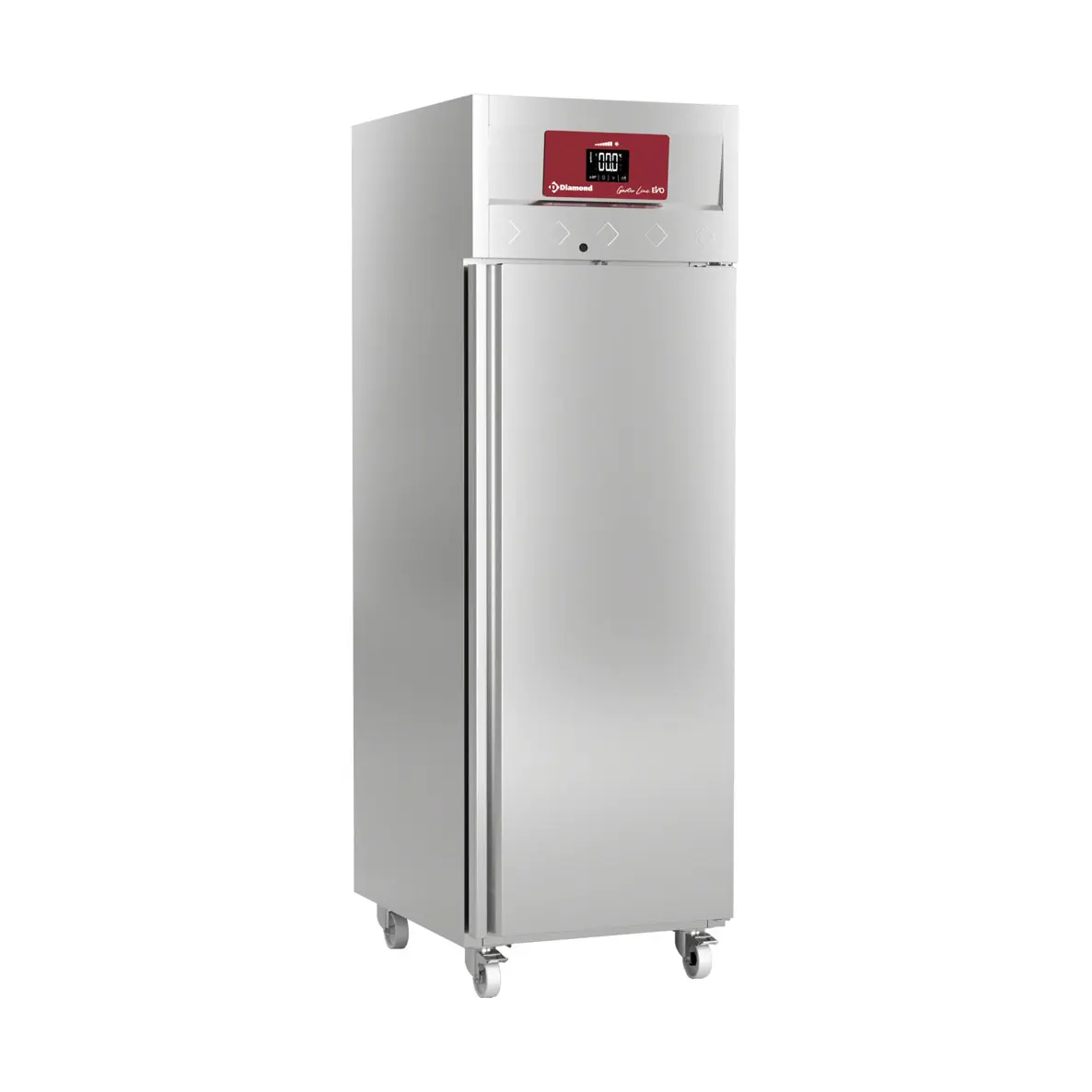 Armoire frigorifique ventilée 700 Lit. 1 porte (GN 2/1), sur roues