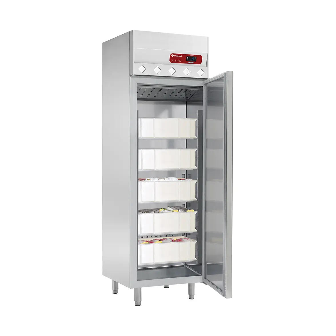 Armoire frigorifique pour poissons, 400 litres, 1 porte