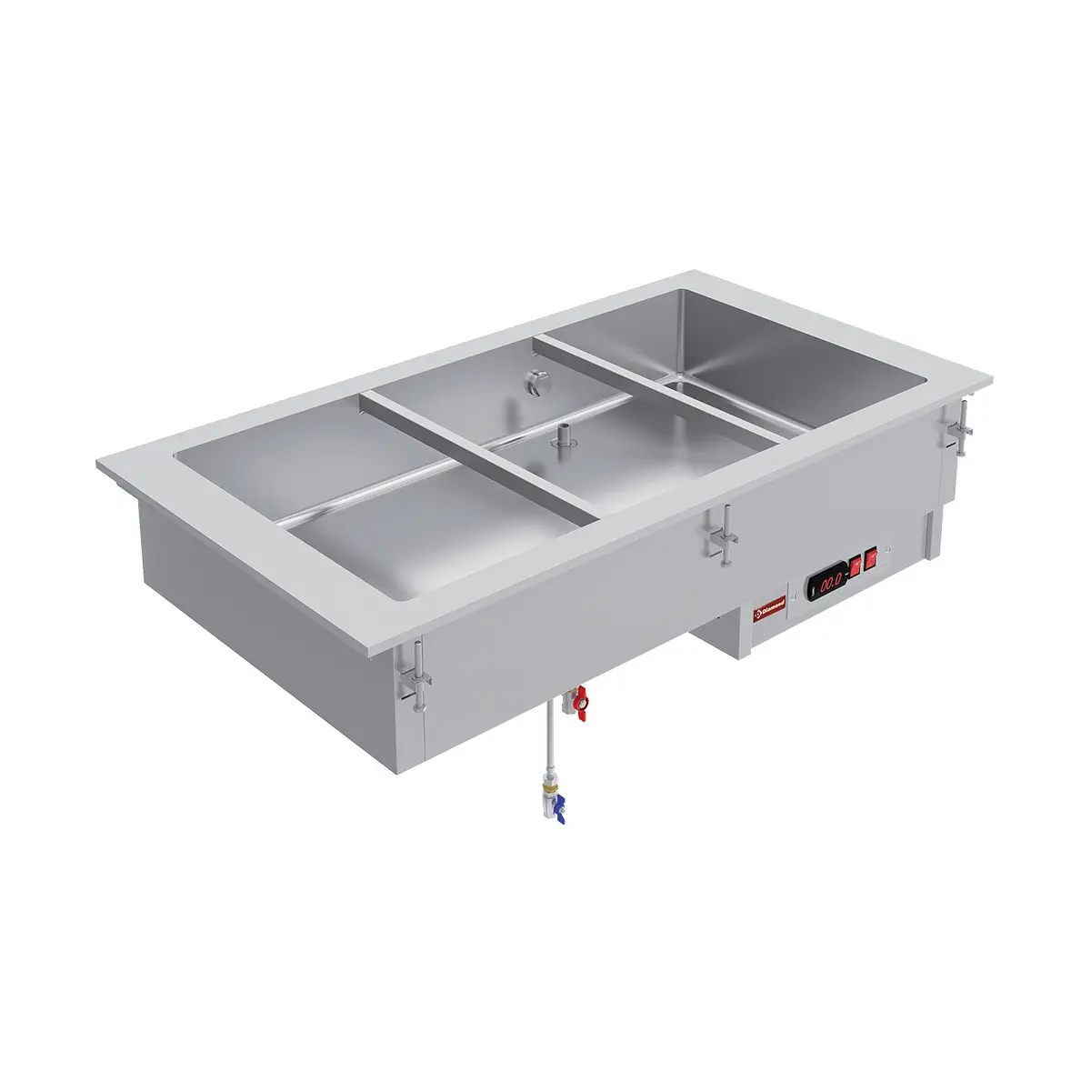 Elément bain-marie 2 GN 1/1