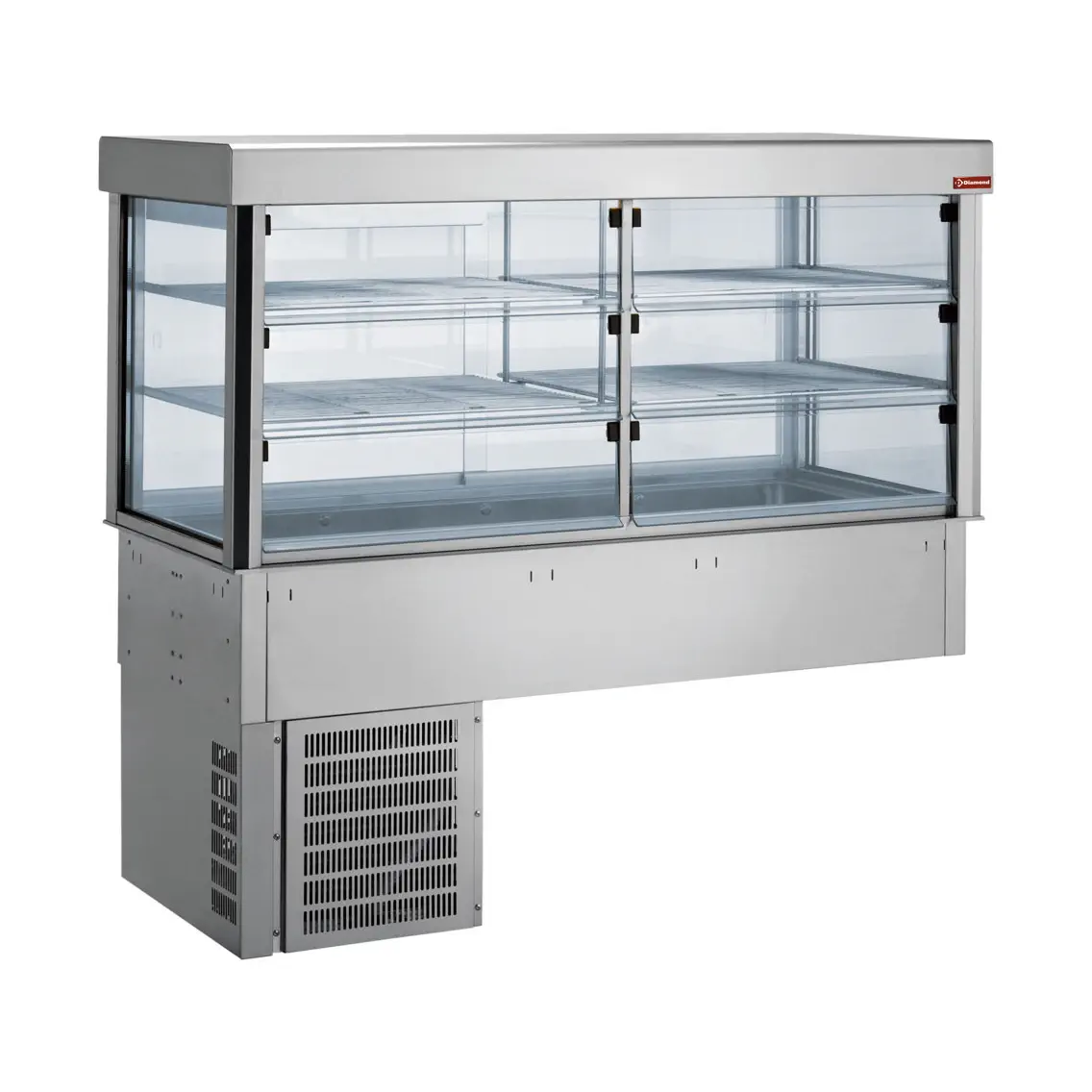 Vitrine réfrigérée et top réfrigéré 4 GN 1/1