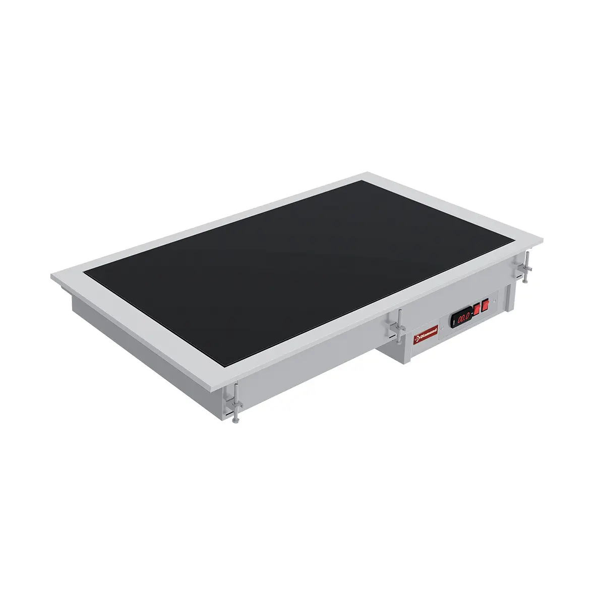 Elément vitrocéramique noire 4x GN 1/1