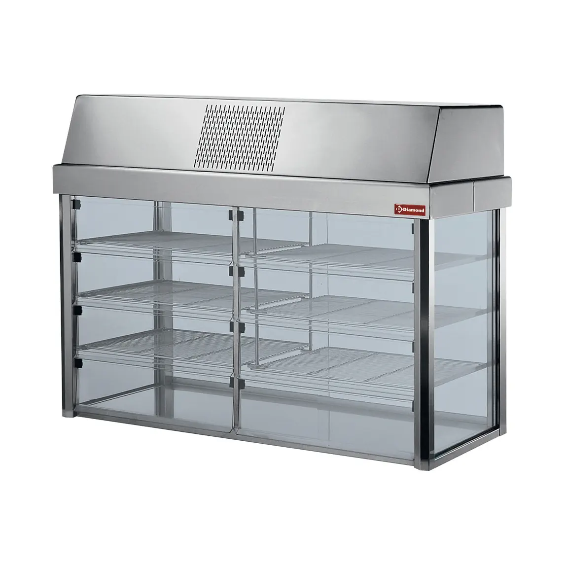 Vitine réfrigérée avec fond, à poser (x élement 4 GN 1/1)