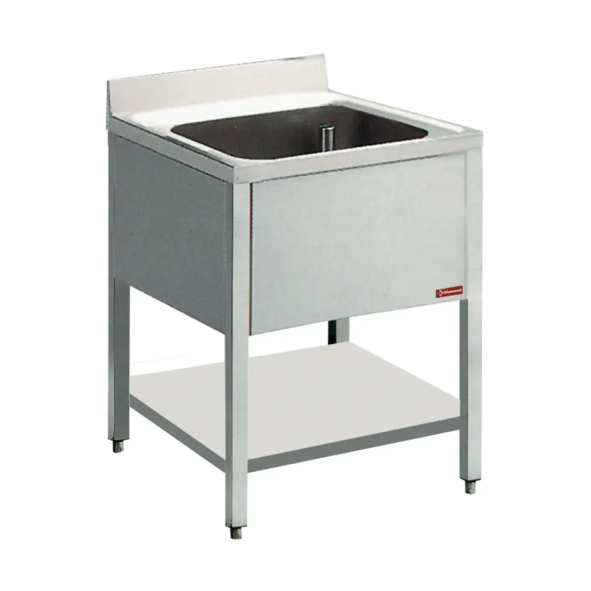 Plonge 1 cuve - 700 x 700 mm