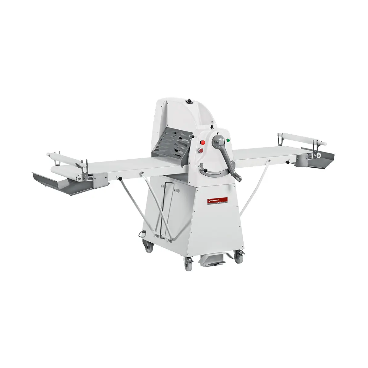 Laminoir à bande, sur socle , 500x1000 mm - Vitesse variable