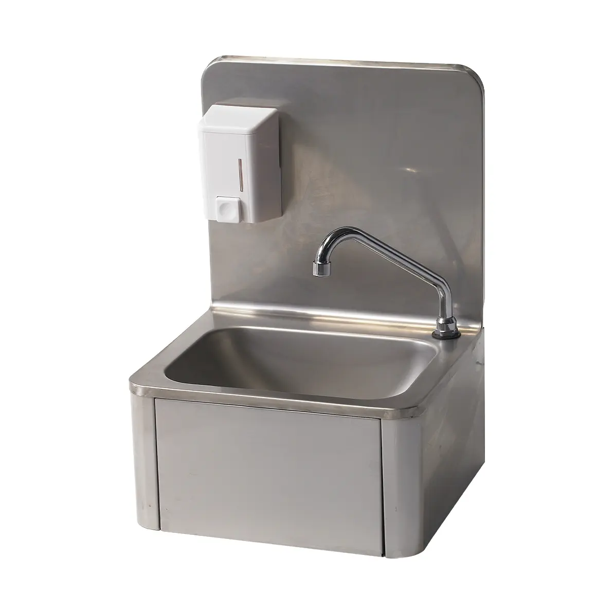 Lave-mains mural avec distributeur de savon 500 ml