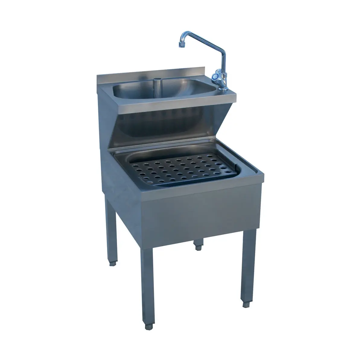 Lave-mains combiné sur piètement