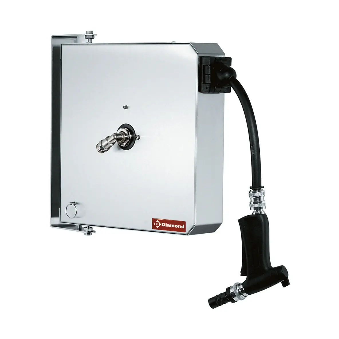 Poste de nettoyage, enrouleur automatique 6m.