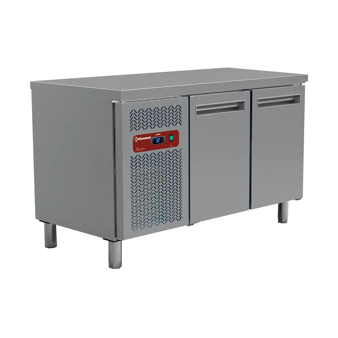 Table frigorifique, ventilée, 2 portes GN 1/1 (260 Lit.)