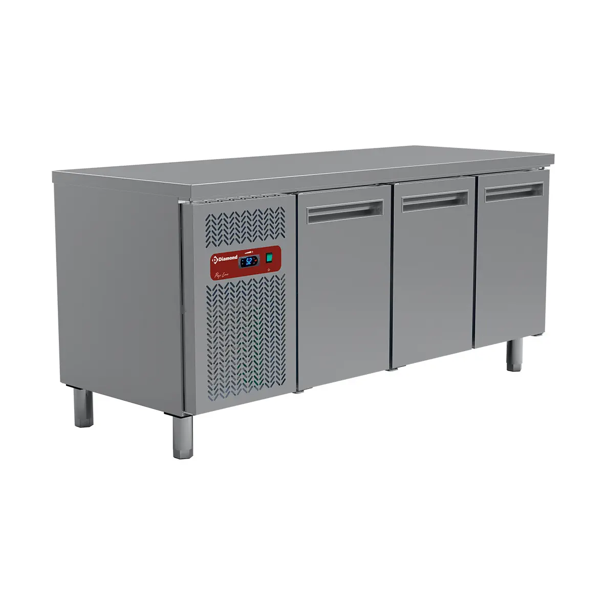 Table frigorifique, ventilée, 3 portes GN 1/1(405 Lit.)