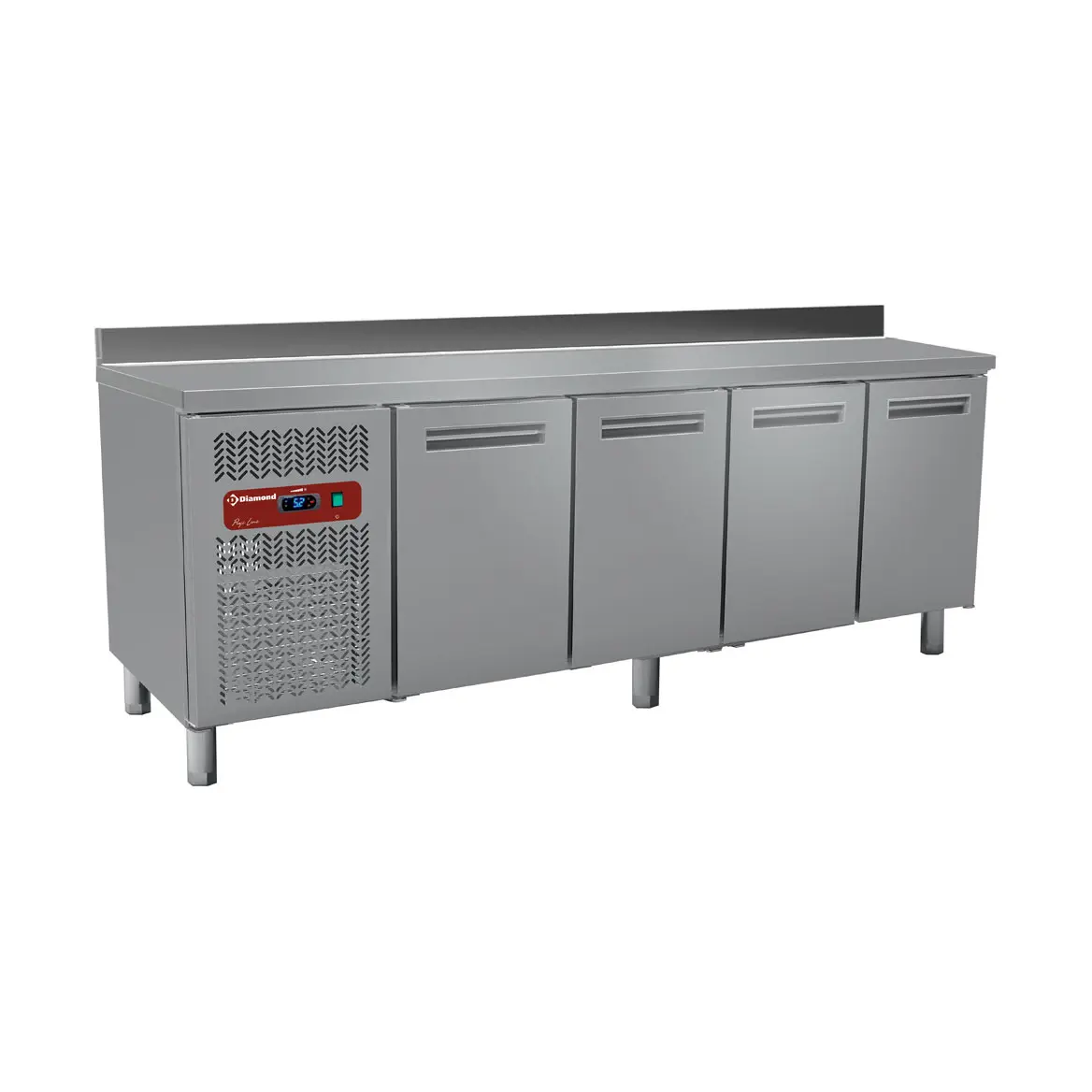 Table frigorifique, ventilée, 4 portes GN 1/1 (550 Lit.)