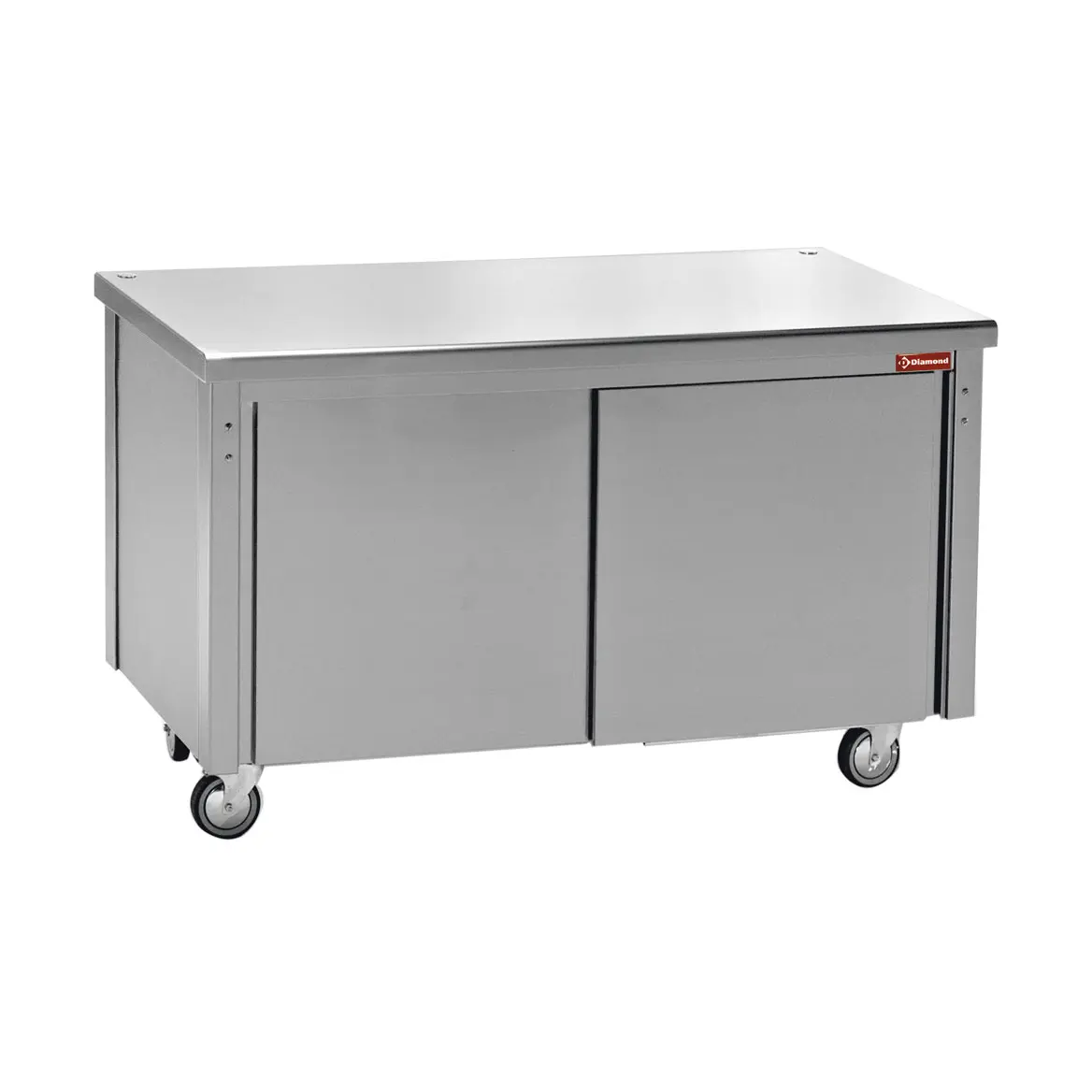 Elément armoire neutre, portes battantes 2x GN 1/1