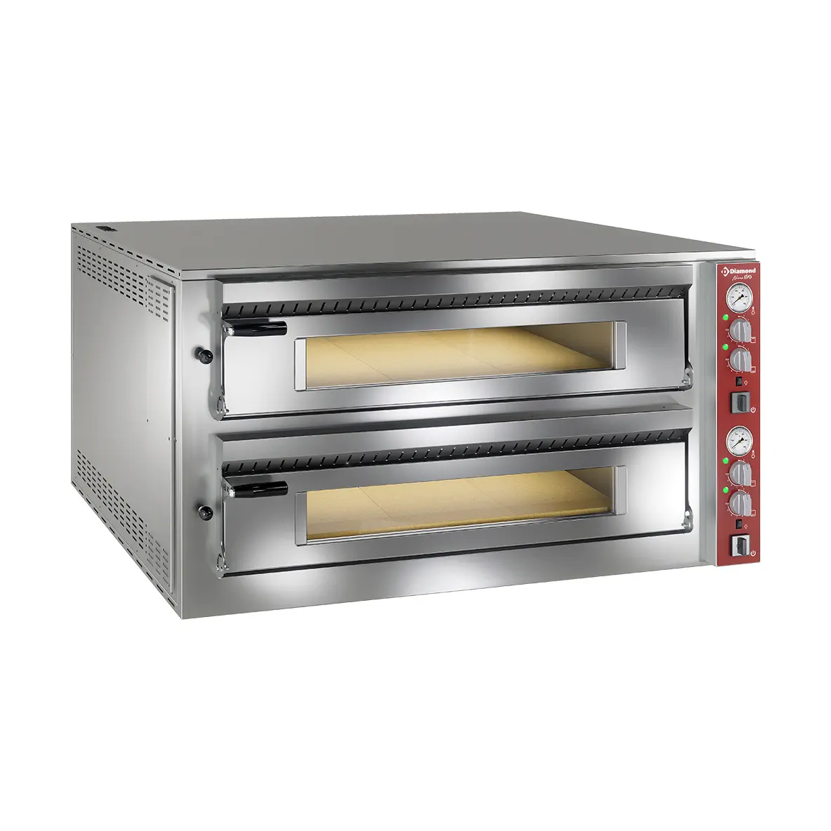 Four électrique "Extra - large"  2x 9 pizzas