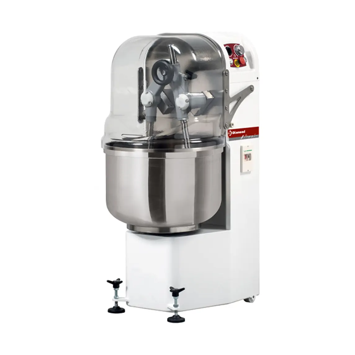 Pétrin à bras plongeants,, 60 Kg, - Vitesse variable