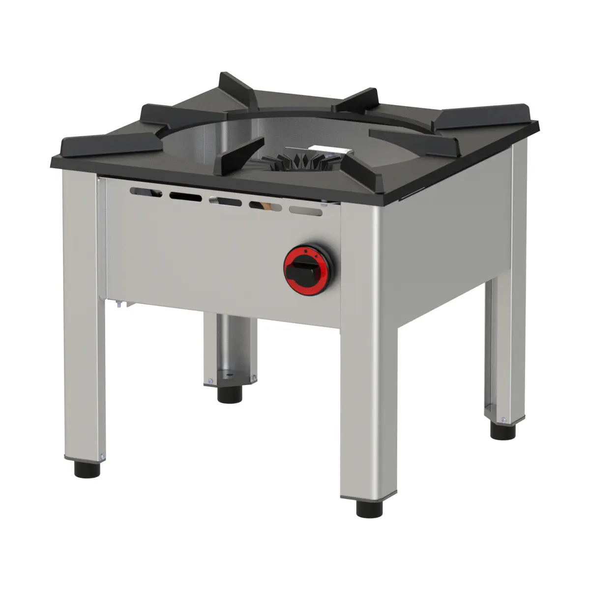 Réchaud bas à gaz, 1 feu (13Kw)