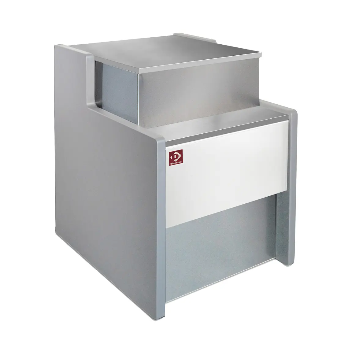 Elément caisse 1000 mm - GRIS/BLANC - 1000 x 800 mm