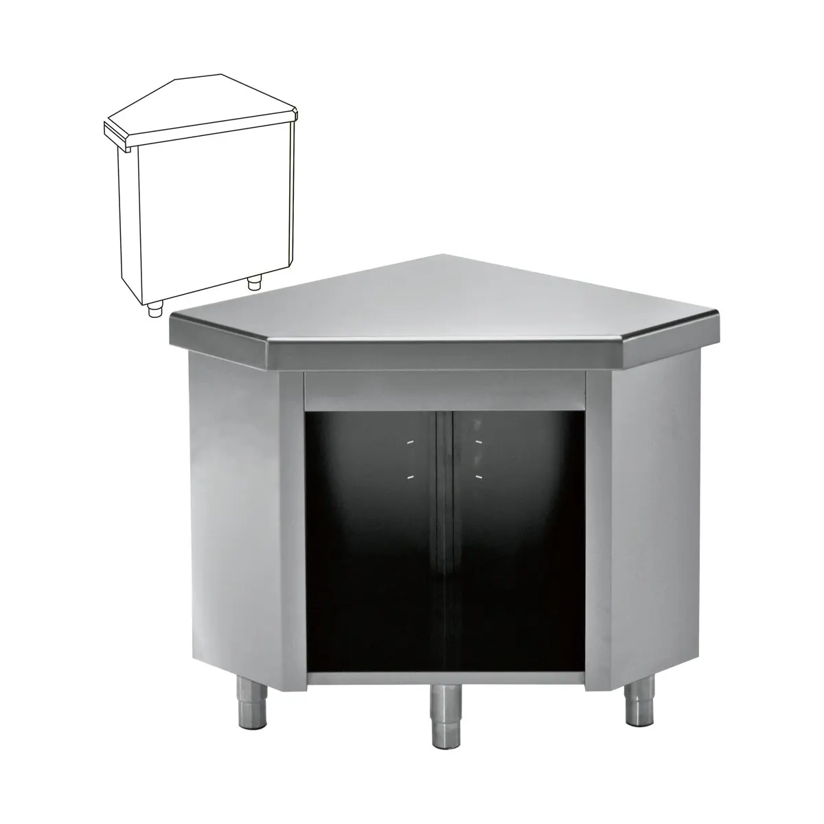 Elément d'angle 90° (externe)