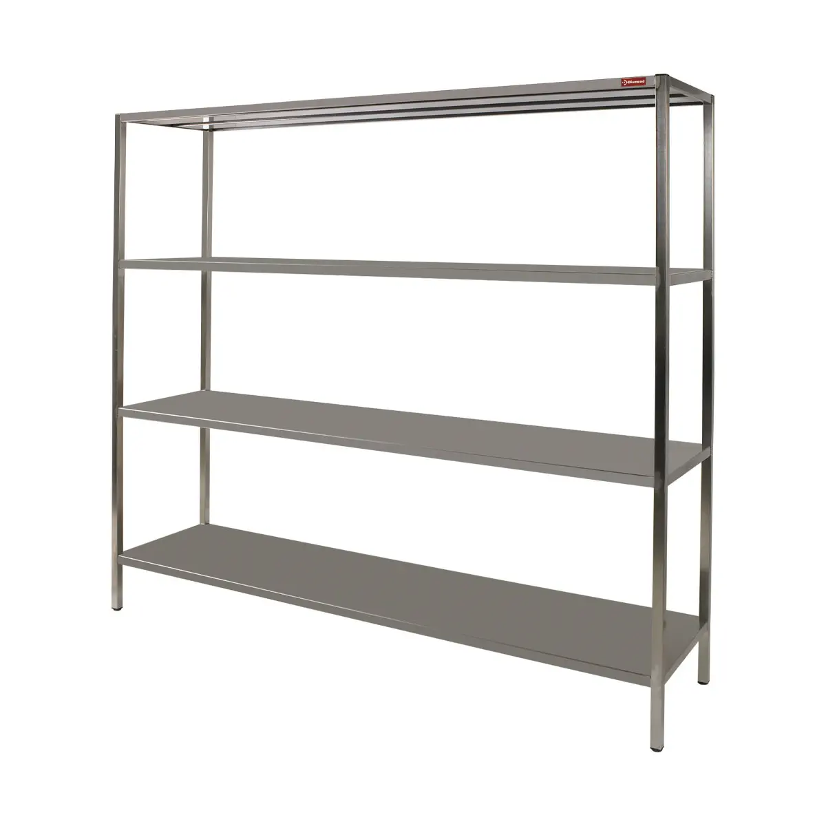 Etagère de rangement 4 niveaux - 1200 x 400 mm