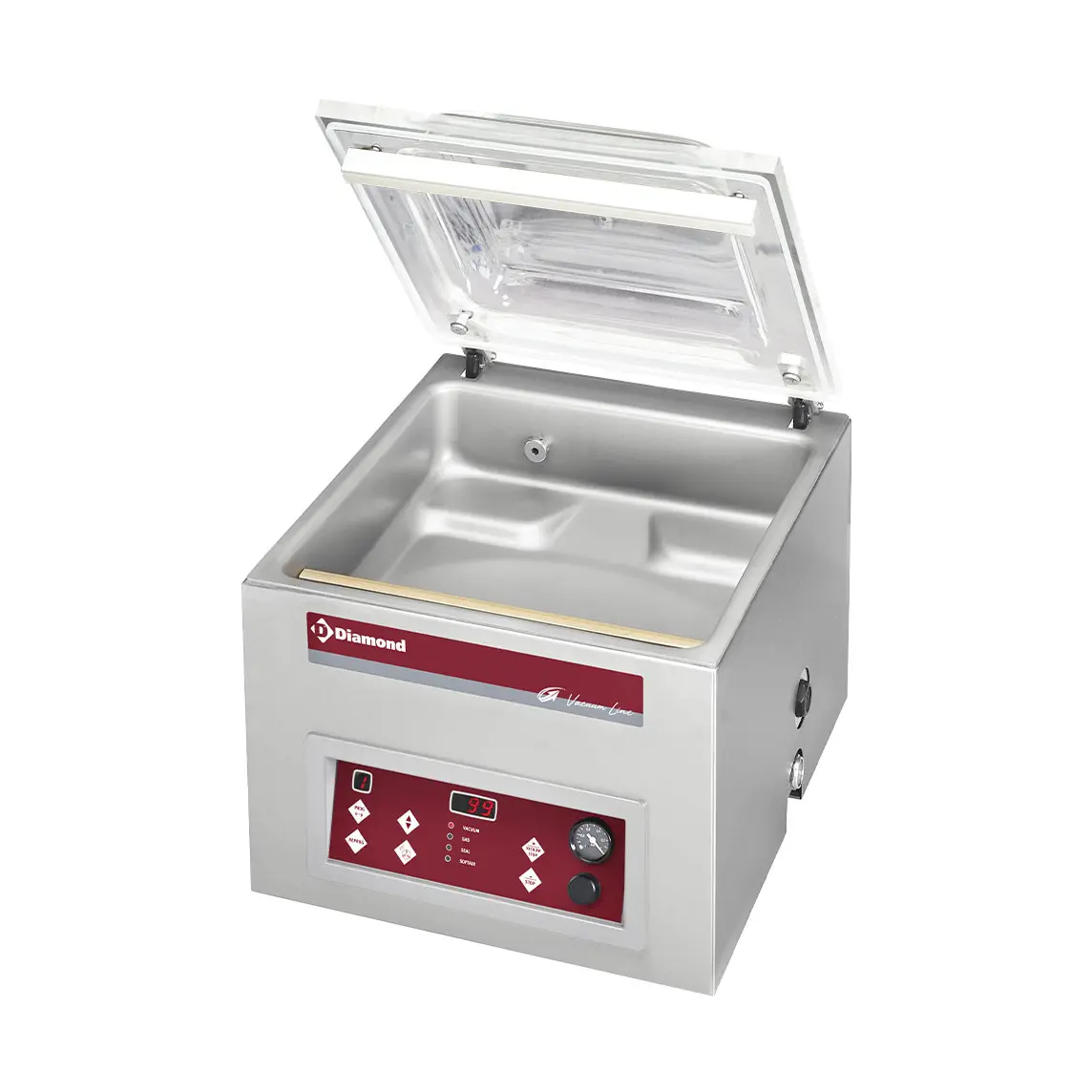 Machine sous-vide, chambre 420x370xh180 mm - 21 m3/h