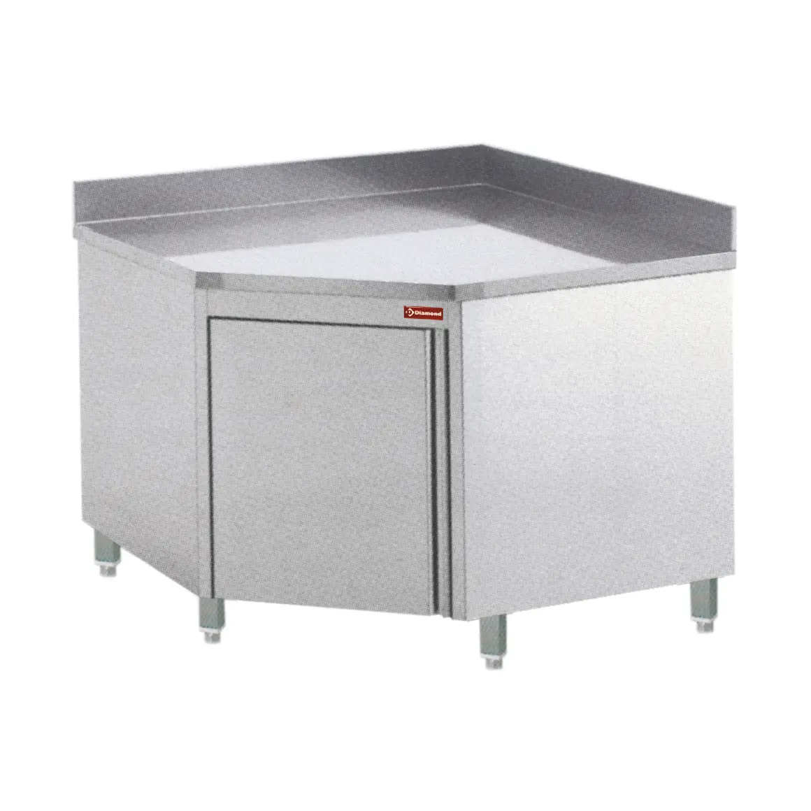 Tables armoire d'angle 90° - 1000 x 1000 mm