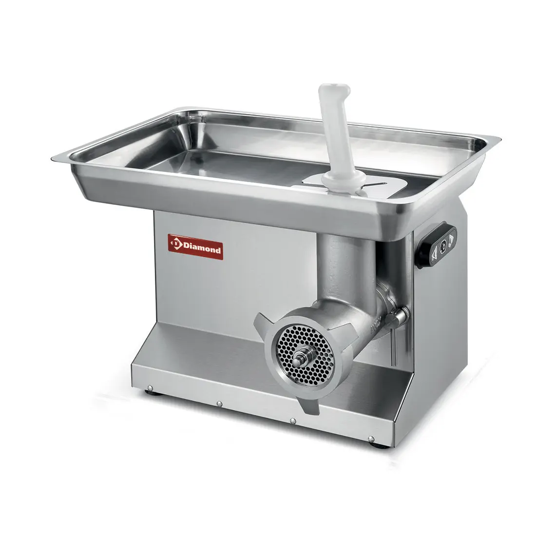 Hachoir en inox N° 22 de table, Ø 4,5 mm, 200 kg/h