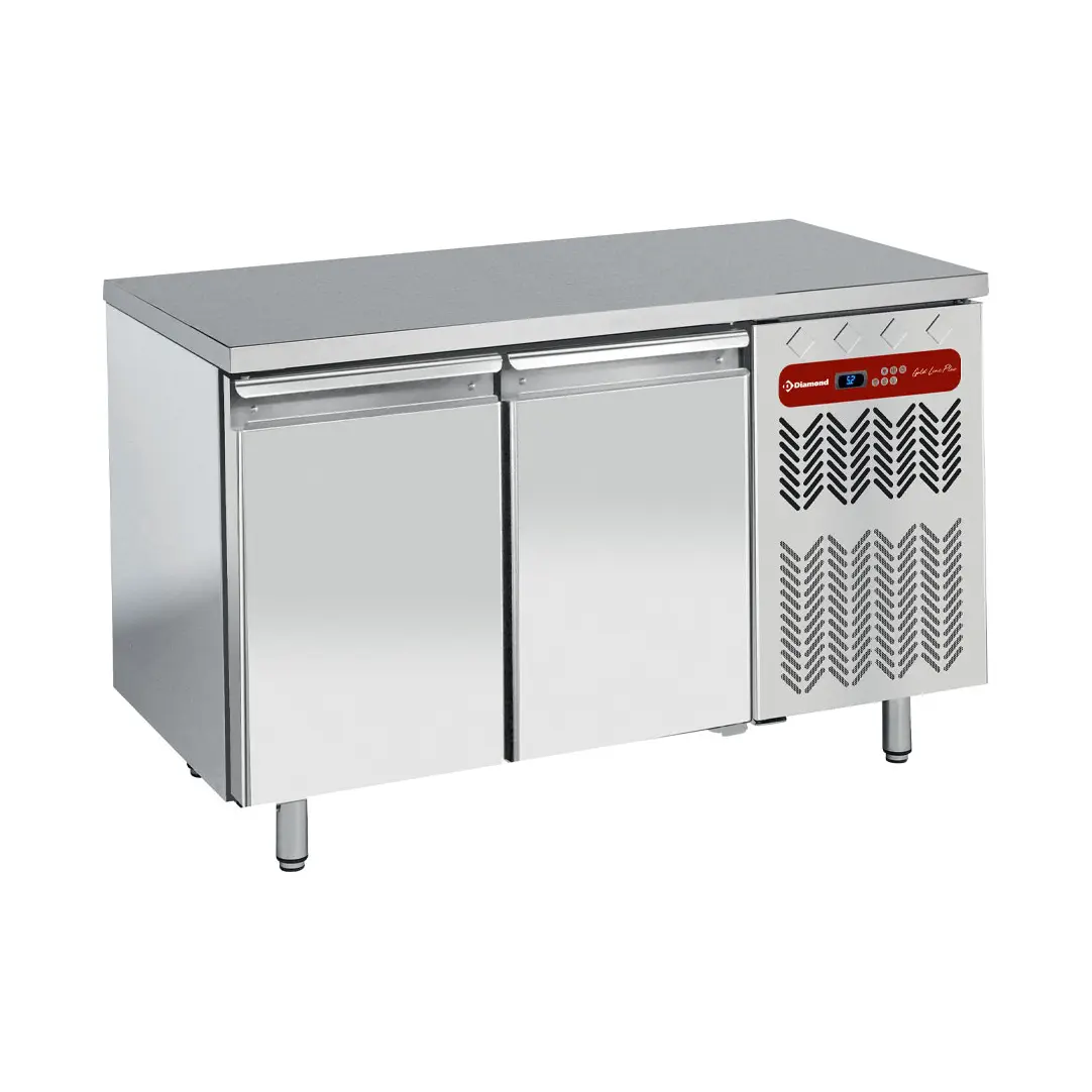 Table de congélation, ventilée, 2 portes GN 1/1