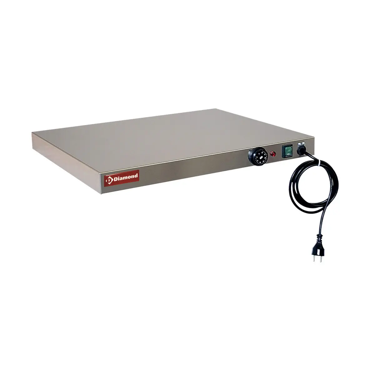 Top chauffant en inox