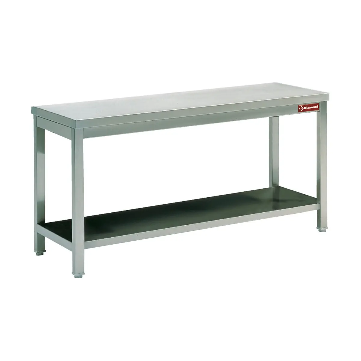 Table de travail avec étagère  - 800 x 600 mm